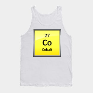 Cobalt Element Symbol - Periodic Table Tank Top